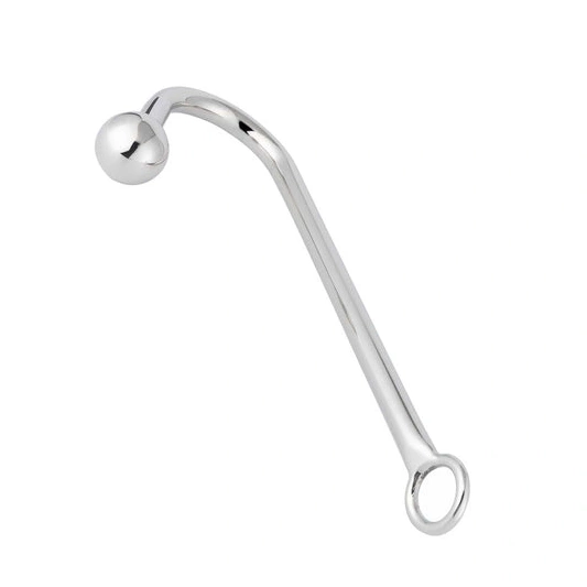 3294 AllNight Anal Metal Smooth Toy Hook Sex 0808